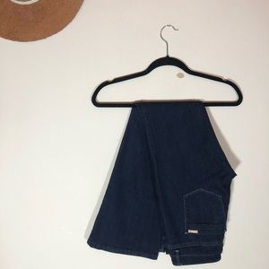 jeans • white house black market flare leg denim